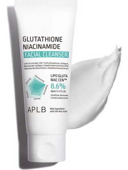 APLB Glutathione & Niacinamide Ενυδατική Κρέμα Καθαρισμού Προσώπου 80ml