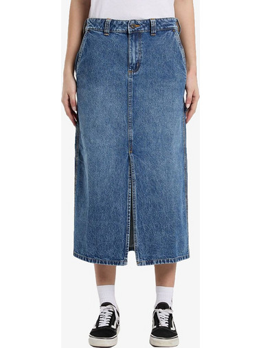 Dickies Μίντι Φούστα Τζιν Ψηλόμεση Μπλε DK0A866SK211