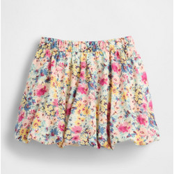 Gap Παιδική Φούστα Σορτς Floral Μπεζ Φούξια Πολύχρωμη 819405001