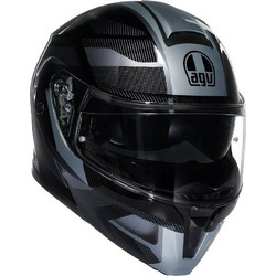 AGV Streetmodular Ledro Matt Black Grey Κράνος Μηχανής Flip-Up 1690gr