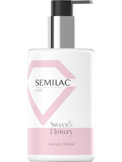 Semilac Sweet & Flowery Ενυδατική Κρέμα Χεριών & Νυχιών 250ml
