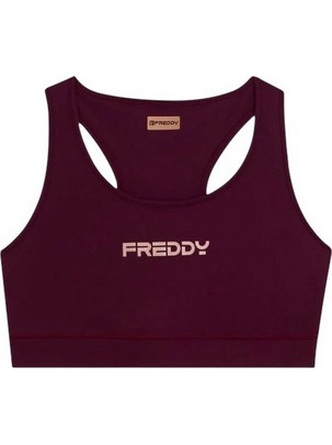 Freddy Αθλητικό Μπουστάκι με Μέτρια Στήριξη Μπορντό F25WSFB1-E37