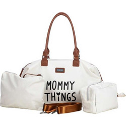 FreeON Mommy Things Τσάντα Μαιευτηρίου Ώμου Λευκή