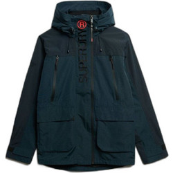 Superdry Ανδρικό Μπουφάν Χειμωνιάτικο Παρκά Navy Μπλε M5012240A-79P