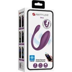 Pretty Love Dora Vibrating Egg Purple