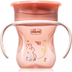 Chicco Perfect Cup Bear Pink 12m+ 200ml