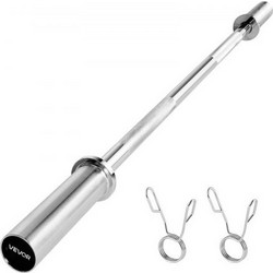 Vevor GLGGLG12MDG5WJJ7B001V0 Ίσια Μπάρα Φ28mm 120cm με Κολάρα Μανταλάκια
