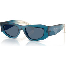 Prada PRB19S 24F80S Γυναικεία Γυαλιά Ηλίου Cat Eye Κοκάλινα Μπλε με Μαύρο Φακό