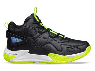 Fila Memory Pick 3 Παιδικά Sneakers Μποτάκια Μαύρα Lime 3AF53006-066