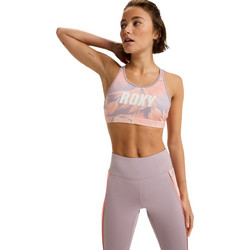 Roxy Everyday Flow Αθλητικό Μπουστάκι με Μέτρια Στήριξη Σομόν ERJKT04338-PJQ8