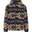 Funky Buddha Ανδρική Ζακέτα Fleece με Κουκούλα και Φερμουάρ Navy Μπλε FBM012-055-06
