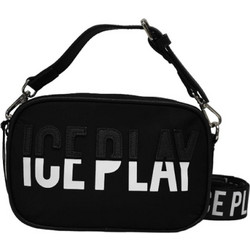 Ice Play Γυναικείο Τσαντάκι Χιαστί Υφασμάτινο Μαύρο με Ιμάντα ICPAC23EW2M172456935