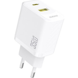 Dudao A27 Max Φορτιστής χωρίς Καλώδιο με Θύρα USB-A & Θύρα USB-C 35W Power Delivery White