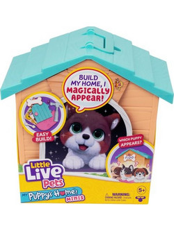 Moose Toys Little Live Pets My Puppy's Home Minis Γαλάζιο Σπιτάκι