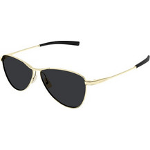 Saint Laurent SL831 003 Γυναικεία Γυαλιά Ηλίου Πολυγωνικά Μεταλλικά Χρυσά με Μαύρο Φακό