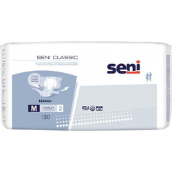 Seni Classic Medium Πάνες Ακράτειας 6 Σταγόνες 30τμχ