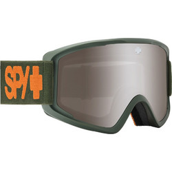 SPY Crusher Elite Μάσκα Σκι & Snowboard Παιδική Γκρι με Φακό Καθρέπτη Μαύρο
