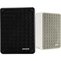 Kicker KB6 Παθητικά Ηχεία Εξωτερικού Χώρου 150W Αδιάβροχα Μαύρο Γκρι (Ζεύγος)