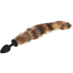 Kinksters Fox Πρωκτική Σφήνα Tail Plug 7.3cm Καφέ