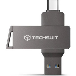 Techsuit THSM20 64GB USB Stick 3.2 Gen 1 με USB-A & USB-C