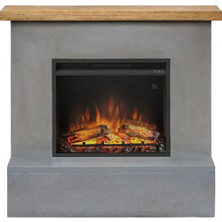 Tagu Rolf PowerFlame GR Επιδαπέδιο Ηλεκτρικό Τζάκι 1500W Μ110xΥ100xΒ35cm