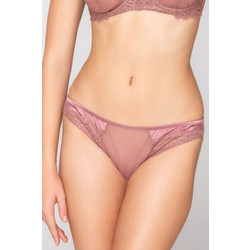 Luna Mystique Γυναικείο Slip με Δαντέλα Ροζ 25801
