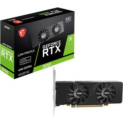 MSI GeForce RTX 3050 6GB GDDR6 Low Profile E OC Κάρτα Γραφικών