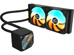 Gigabyte Gaming 240 Black Υδρόψυξη CPU 120mm ARGB για Socket AM4 / 1200 / 1700 / AM5 / 1851 / 115x