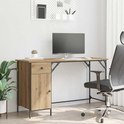 vidaXL Γραφείο Υπολογιστή Ξύλινο 131x48x75cm 882833