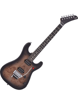 EVH 5150 Series Deluxe Ηλεκτρική Κιθάρα ST Style με Μαγνήτες HH & Ταστιέρα Ebony Black Burst