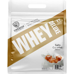 Swedish Supplements Whey Deluxe Salty Caramel Πρωτεΐνη Ορού Γάλακτος Γράμμωσης 900gr
