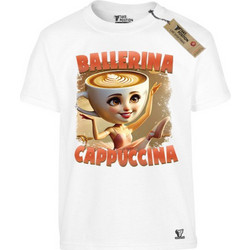 Takeposition Ballerina Cappuccina Παιδικό T-Shirt Κοντομάνικο Λευκό 806-1433