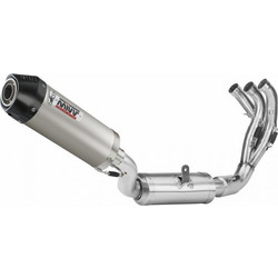 MIVV Oval Σετ Εξάτμισης για Yamaha Tracer 9 με Σιγαστήρα Titanium