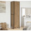 vidaXL Μονόφυλλη Ντουλάπα Ρούχων Καρυδί 50x50x200cm 3403021