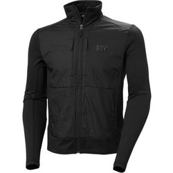 Helly Hansen Ανδρική Ζακέτα Φούτερ με Φερμουάρ Μαύρη 63347-990