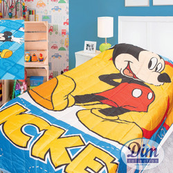 Dimcol Παιδικό Κουβερλί Μονό 160x250 Mickey 26 Πολύχρωμο