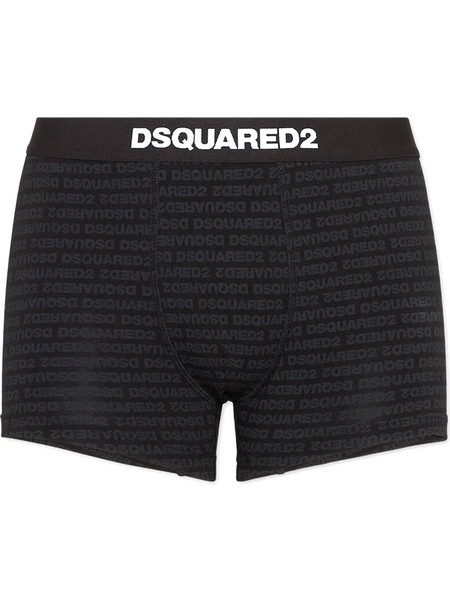 Dsquared2 Ανδρικό Μποξεράκι Μαύρο D9LDC6050-001