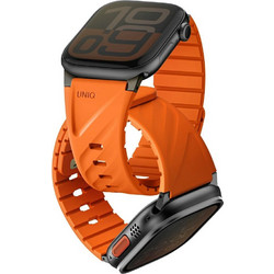 Uniq Fluo Λουράκι Σιλικόνης Orange (Apple Watch 40 / 41 / 42 / 44 / 45 / 46 / 49mm)