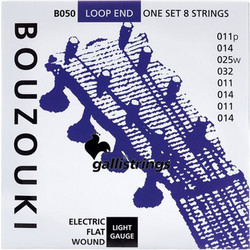 Galli B050 Σετ 8 Χορδές Μπουζουκιού 11-32" Light Tension