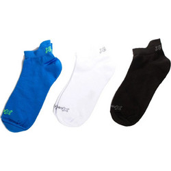 X-Code Ανδρικές Κάλτσες Κοντές Royal Blue Λευκές Μαύρες 3Pack 04600