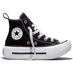 Converse Chuck Taylor All Star Lift Double Stack Black Παιδικά A15868C