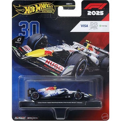 Mattel Hot Wheels F1 2025 Visa Cash App Racing Bulls Team #30