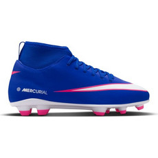 Nike Nike Jr. Mercurial Superfly 10 Club FG/MG FQ8318-446 Παιδικά Ποδοσφαιρικά Παπούτσια με Τάπες και Καλτσάκι Μπλε