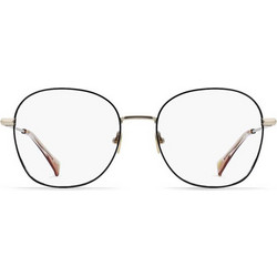 Raen Frames Γυναικείος Σκελετός Γυαλιών Οράσεως Μεταλλικός Χρυσός Μαύρος