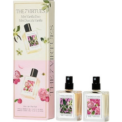 The 7 Virtues Vanilla Woods Eau de Parfum 6ml + Candied Lychee Eau de Parfum 6ml