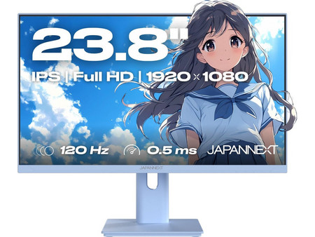 JAPANNEXT JN-I238FHD120F-HSP-BB IPS Gaming Monitor 23.8" 1920x1080 FHD 120Hz 1ms