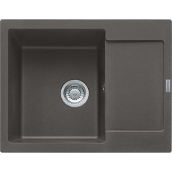 Franke Maris MRG 611-62 Ένθετος Νεροχύτης Γρανίτη Αντιστρεφόμενος Slate Grey 62x50cm