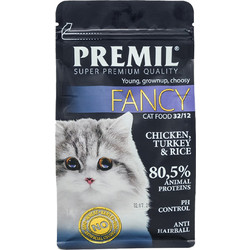 Premil Fancy Adult Grain Free with Chicken, Turkey & Rice 400gr