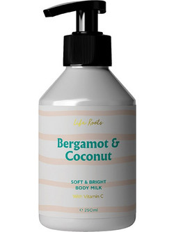 Life Roots Bergamot & Coconut Ενυδατική Lotion Σώματος 250ml