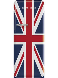 Smeg 50’s style FAB28RDUJ6UK Retro Μονόπορτο Ψυγείο 270lt Υ153xΠ60.1xΒ72.8cm Πολύχρωμο